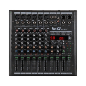 Mixer análogo Pro Dj AD-6UX - Imagen 1