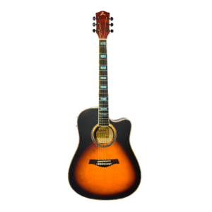 Guitarra electroacústica Ayson BL380C SB - Imagen 1