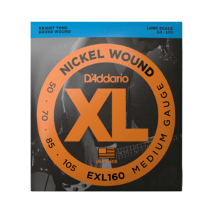 Encordado bajo 4 cuerdas D´Addario EXL160 (50-105) - Imagen 1