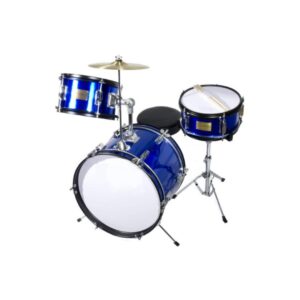 Batería para niños Jinbao de 3 Piezas (Azul) - Imagen 1