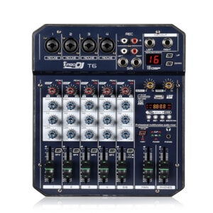 Mixer Análogo PRO DJ T6 - Imagen 1