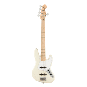 Bajo Eléctrico Fender Squier Jazz Bass 5 cuerdas (Blanco) - Imagen 1