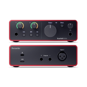 Interfaz de audio Focusrite Scarlett Solo 4ta Gen - Imagen 3