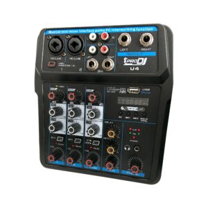 Mixer análogo Pro DJ U4 - Imagen 2
