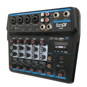 Mixer análogo Pro DJ U6 - Imagen 2