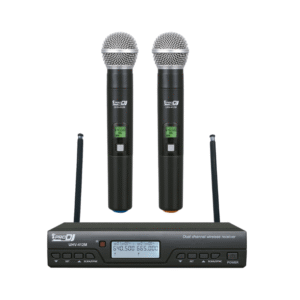 Micrófono inalámbrico doble Pro Dj UHV-412M - Imagen 1