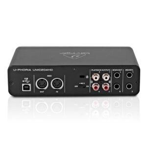 Interfaz de Audio Behringer U-Phoria UMC204HD - Imagen 2