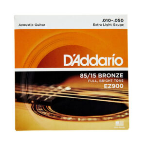 Encordado guitarra acústica D’Addario EZ900 (10-50) - Imagen 1