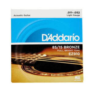 Encordado guitarra acústica D’Addario EZ910 (11-52) - Imagen 1