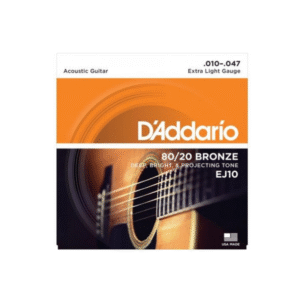 Encordado guitarra acústica D’Addario EJ10 (10-47) - Imagen 3
