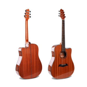 Guitarra acústica tipo folk Smiger GN-25 Color Natural - Imagen 2