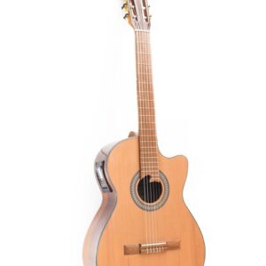 Guitarra electroacústica nylon Andalucía Pino Abeto - Imagen 4