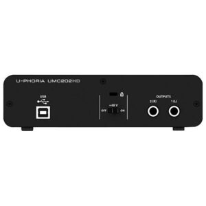 Interfaz de Audio Behringer UMC202HD - Imagen 4
